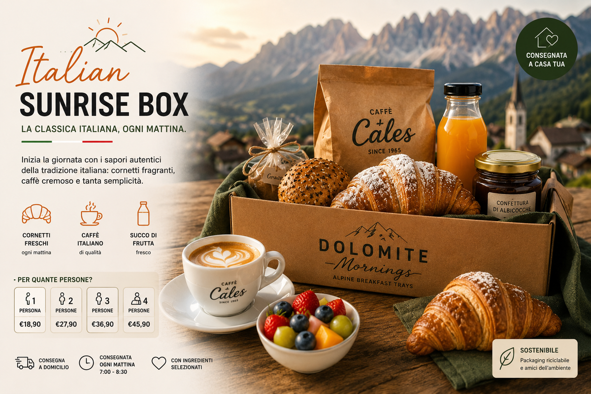 🥐 Italian Sunrise Box (La Classica Italiana)